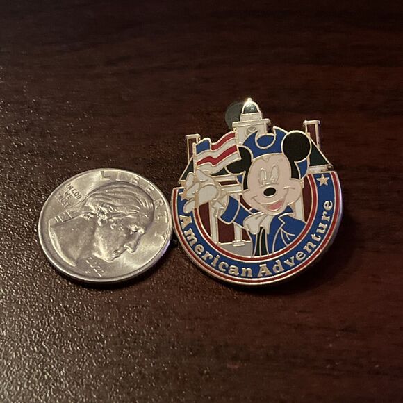Adventures By Disney Tour Colonial Mickey Mouse American‎ Adventure Pin - Picture 2 of 4